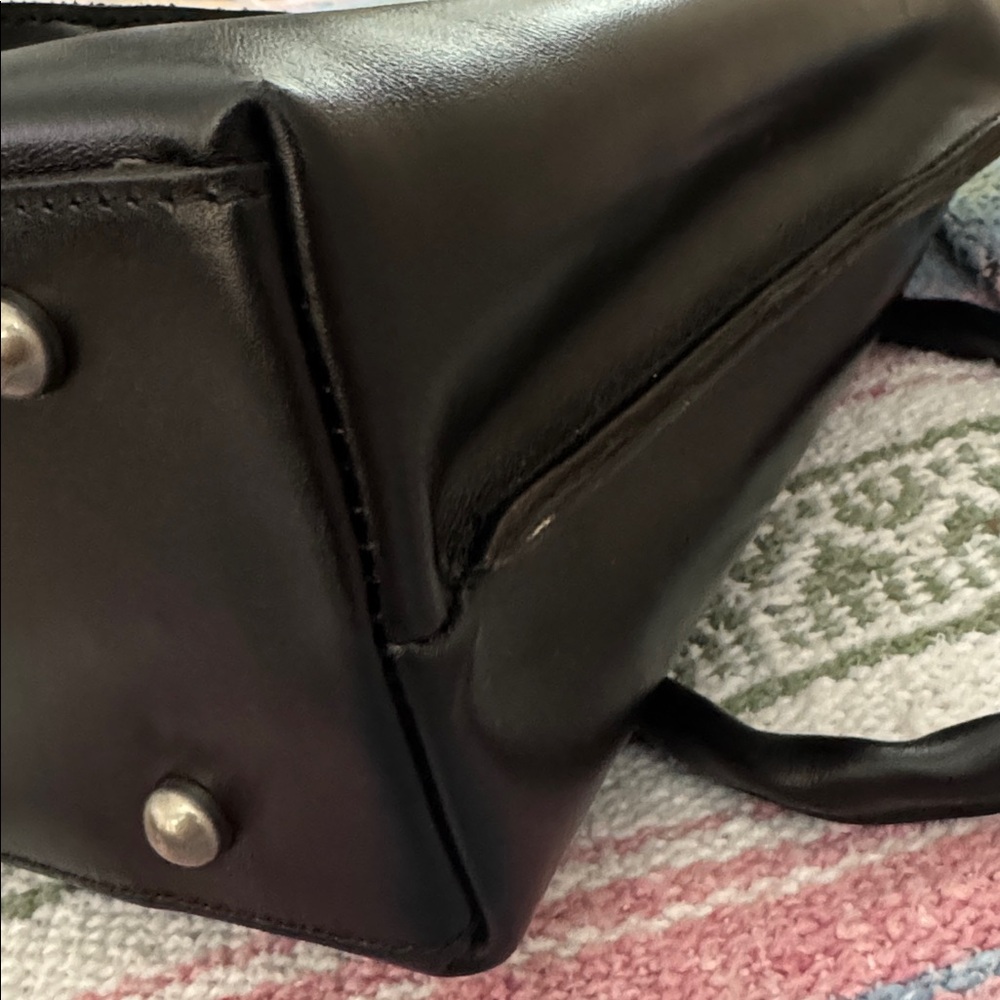 NWOT Patricia Nash Marion Tote in Vintage Parisian Floral Tooled Black - Picture 13 of 16